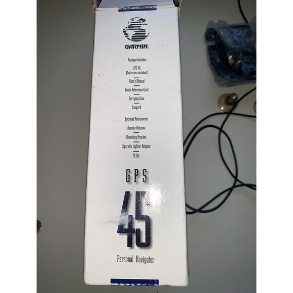 GARMIN Mobile GPS 45XL Personal Navigator Bundle + Car Adaptor/Plug/Mount/Sensor - Picture 9 of 13